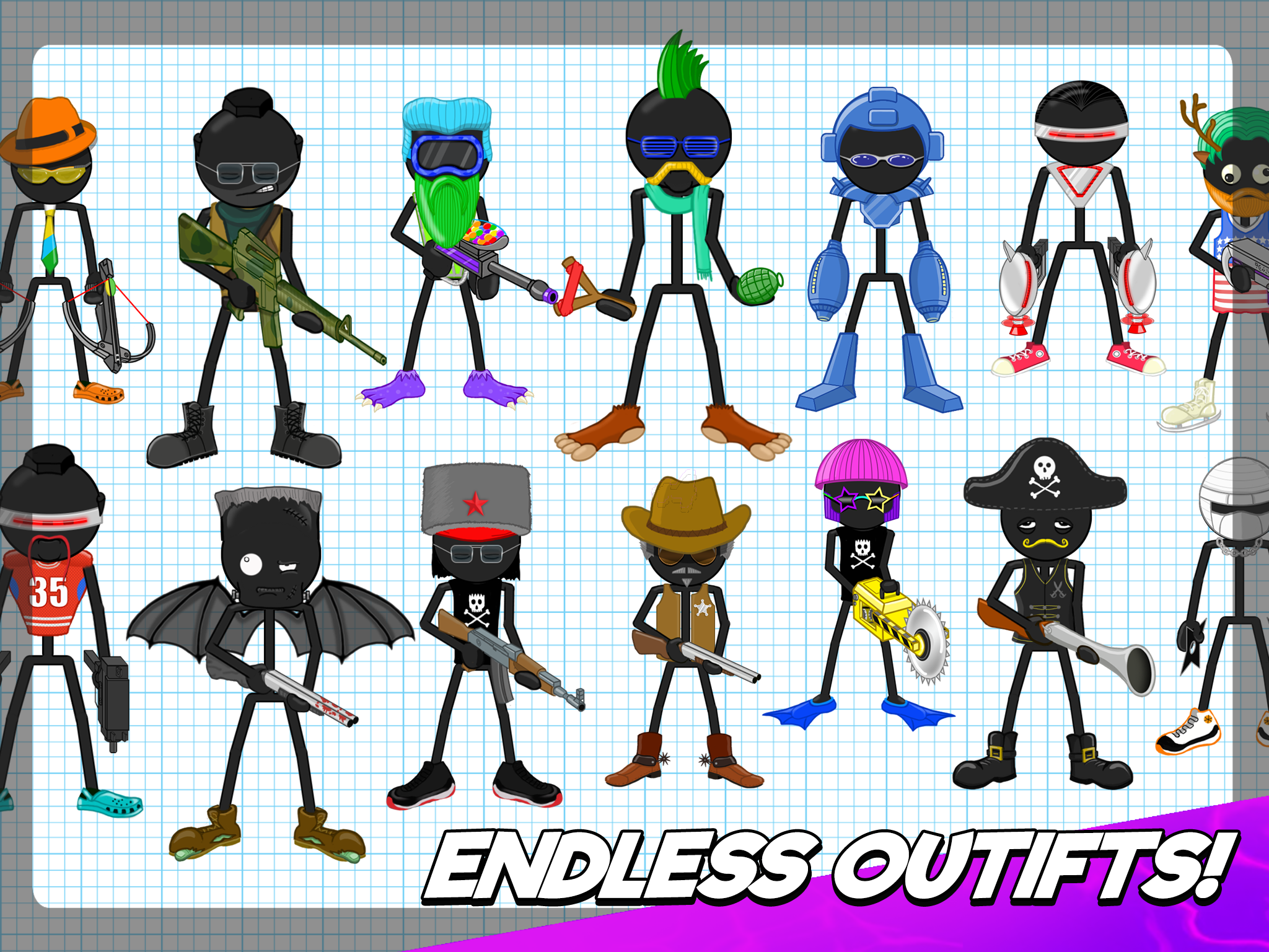 Gun Fu: Stickman 2 Game Screenshot