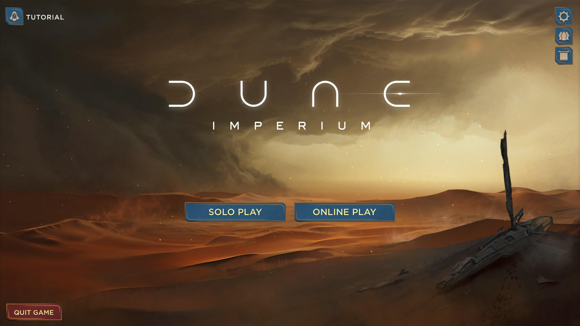 Dune: Imperium ภาพหน้าจอเกม