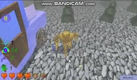 Screenshot of the video of Cyborg  lumberjack