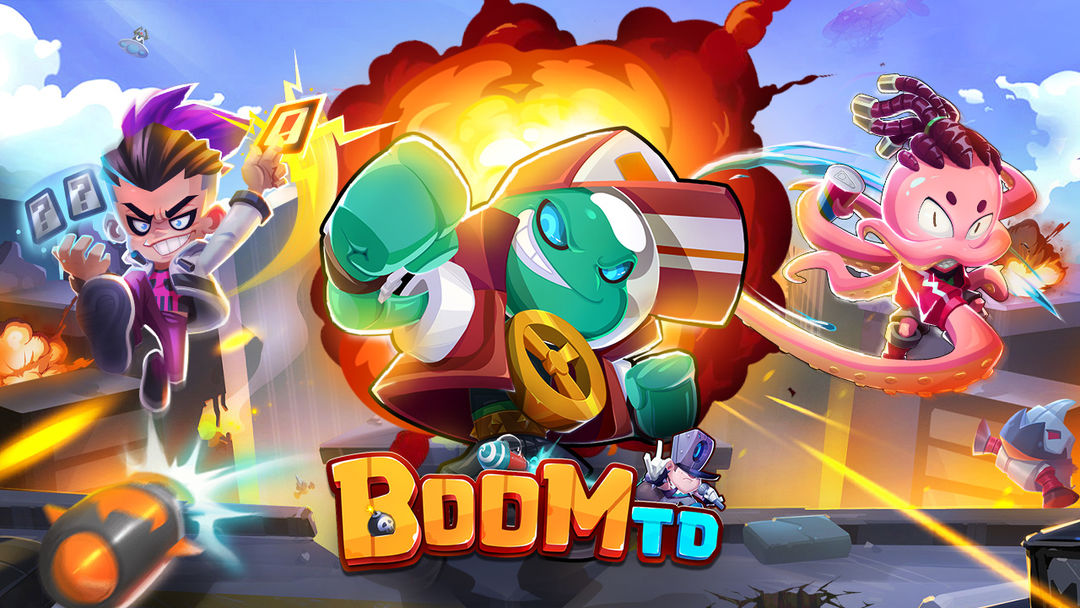 Boom TD screenshot game