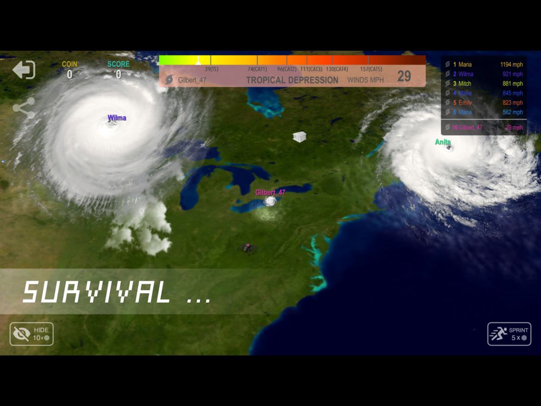 Hurricane.io screenshot game