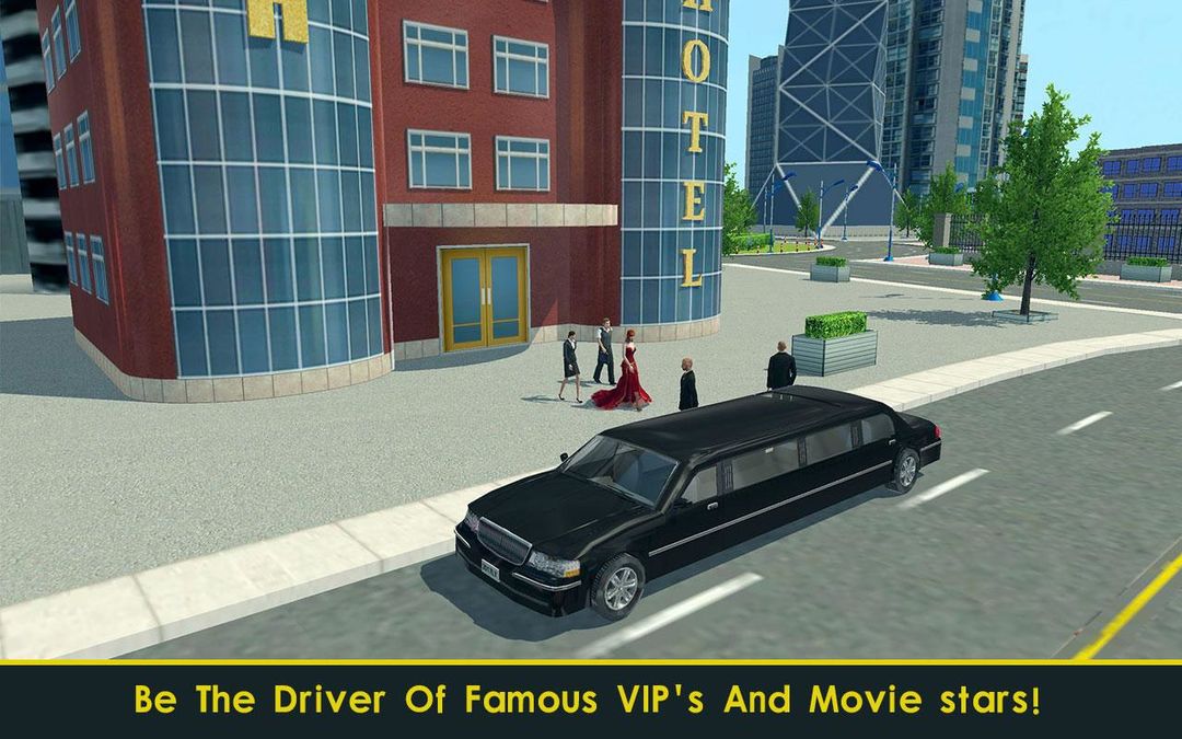 Screenshot of Hollywood Limousine Driver SIM