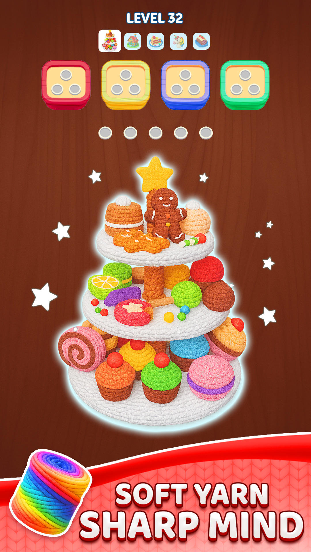 Color Yarn Puzzle Game Screenshot