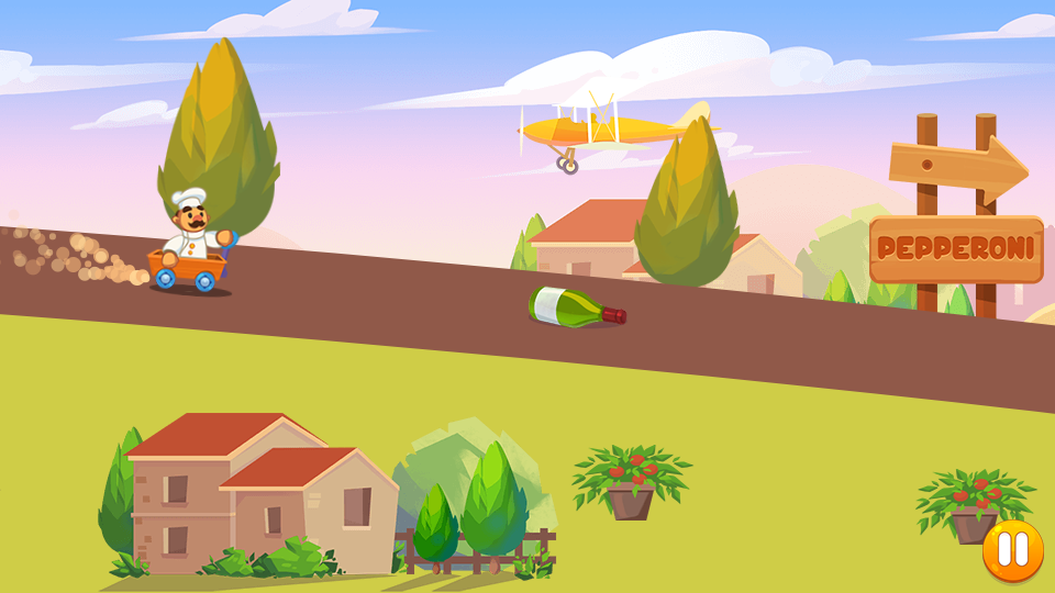 Pepperoni Gone Wild Game Screenshot