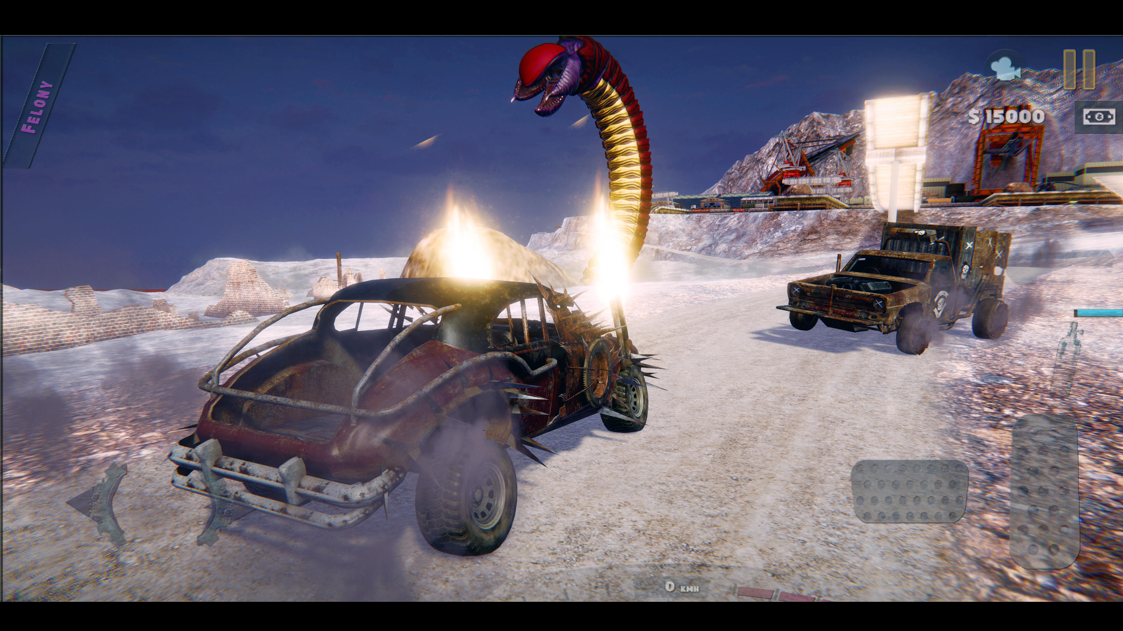 Mad Desert Derby Tour Game Screenshot