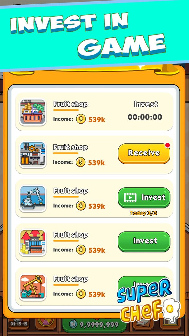 Screenshot of Super Chef - Earn Respect and Be Rich