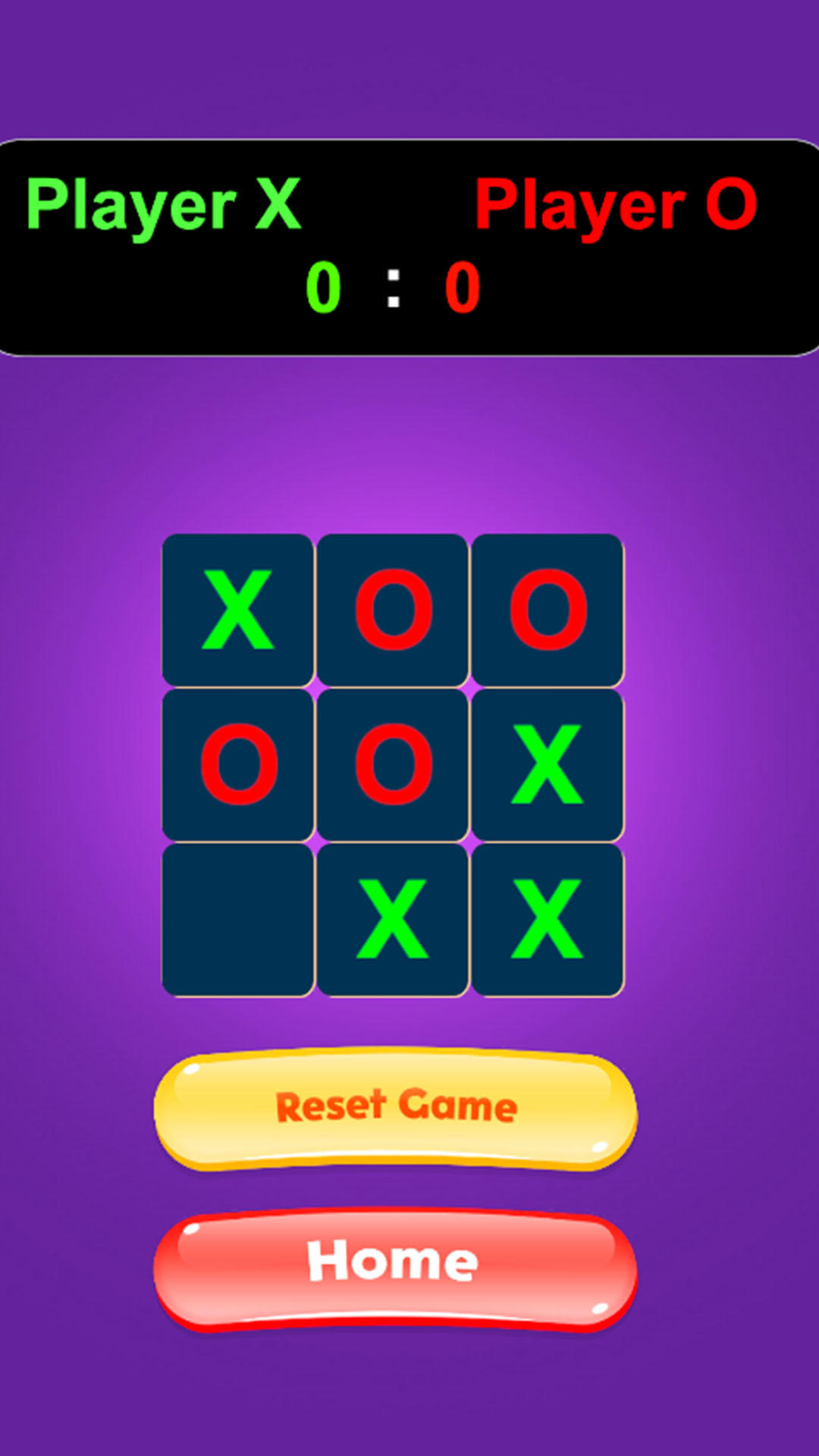 Epic Tic Tac Toe-Puzzle Game Game Screenshot