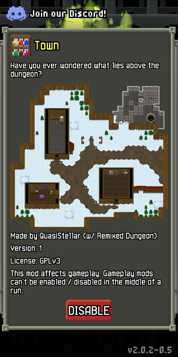 Screenshot of Custom Pixel Dungeon