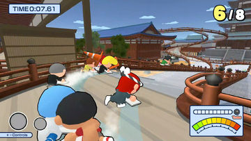 Floor Wiping Race Game Screenshot