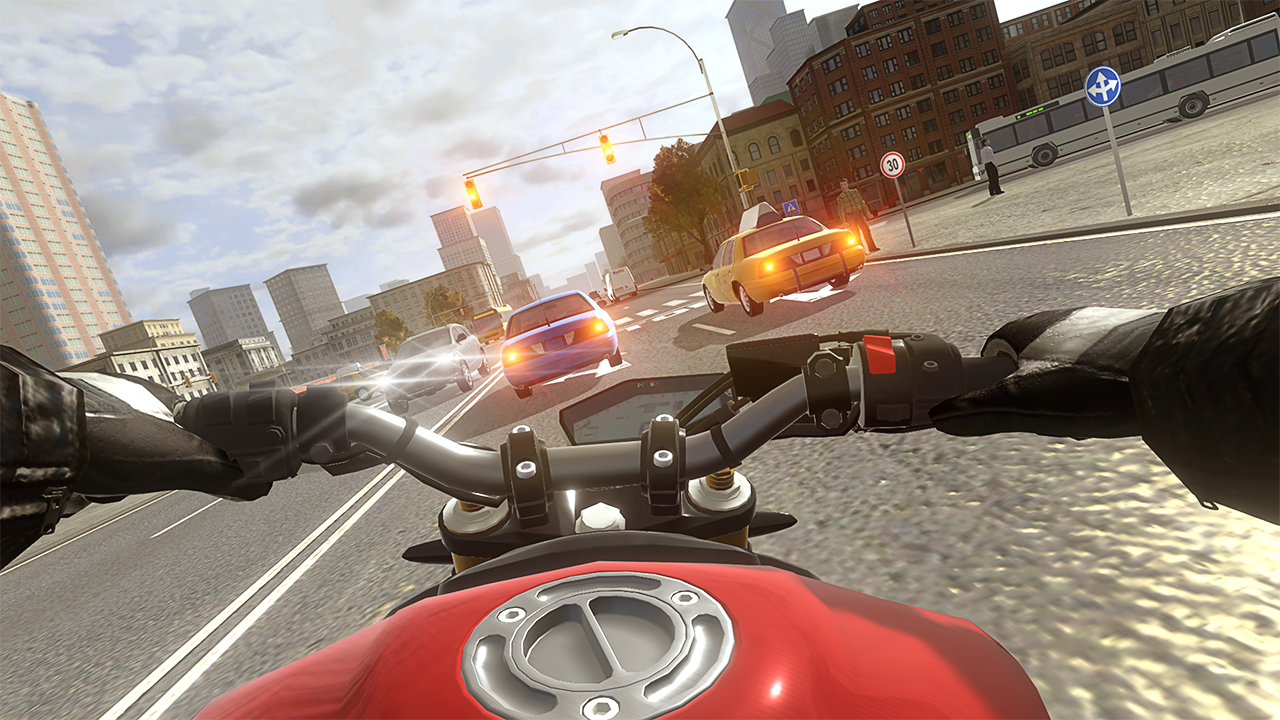 RX 100 Bike Game: Bike Parking Game Screenshot