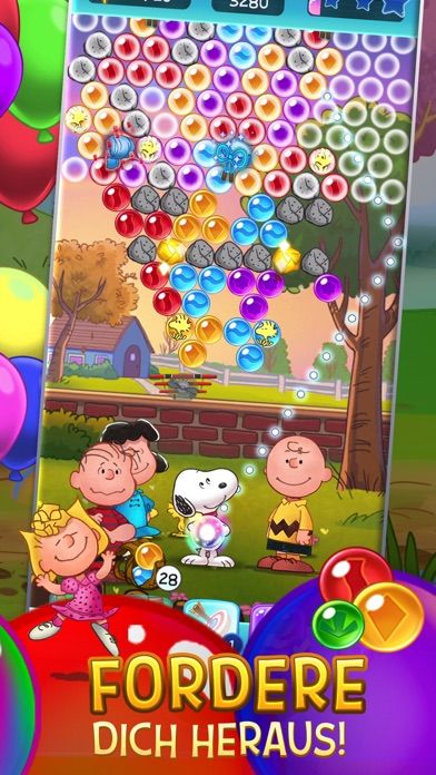 Bubble Shooter - Snoopy POP! ภาพหน้าจอเกม