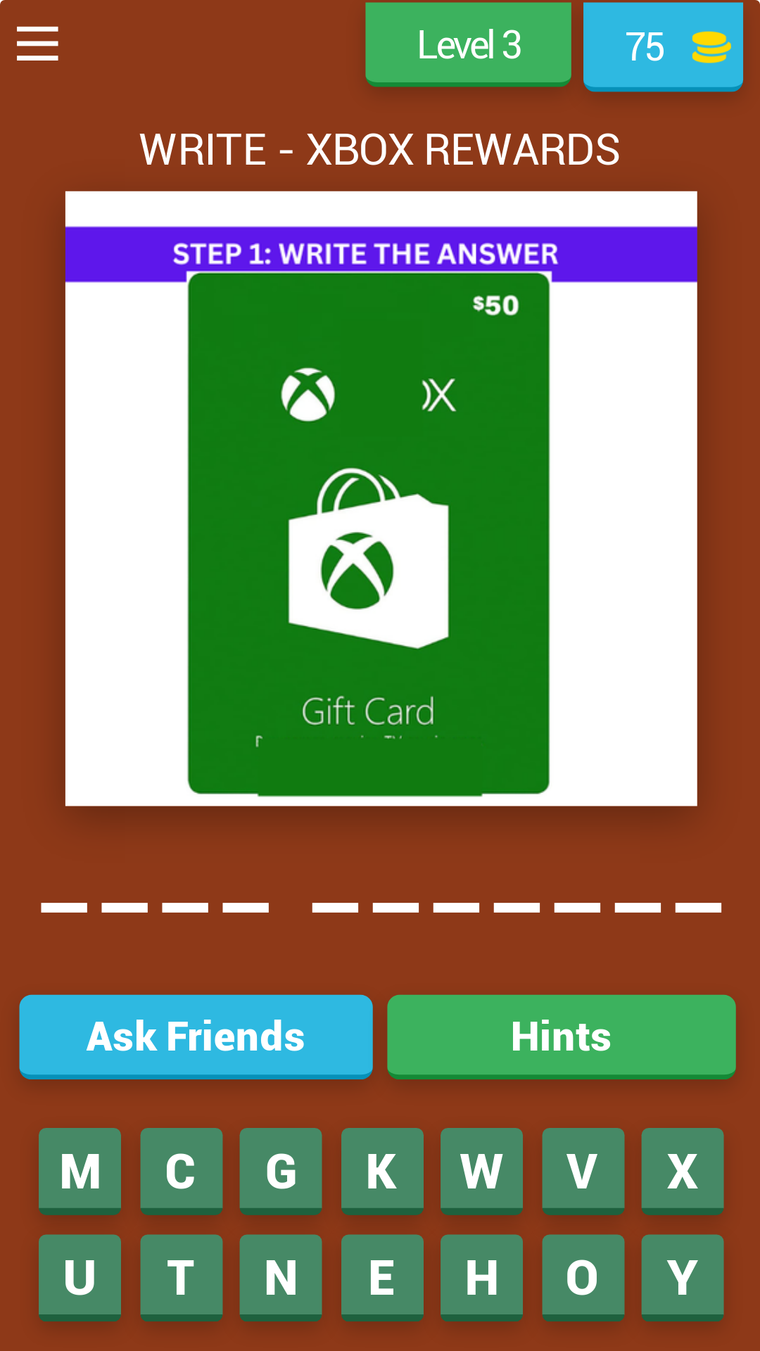 Cuplikan Layar Game X Game Box Pass, Gift Card