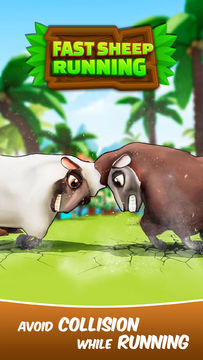 Sheep Run Endless Runner Game Screenshot