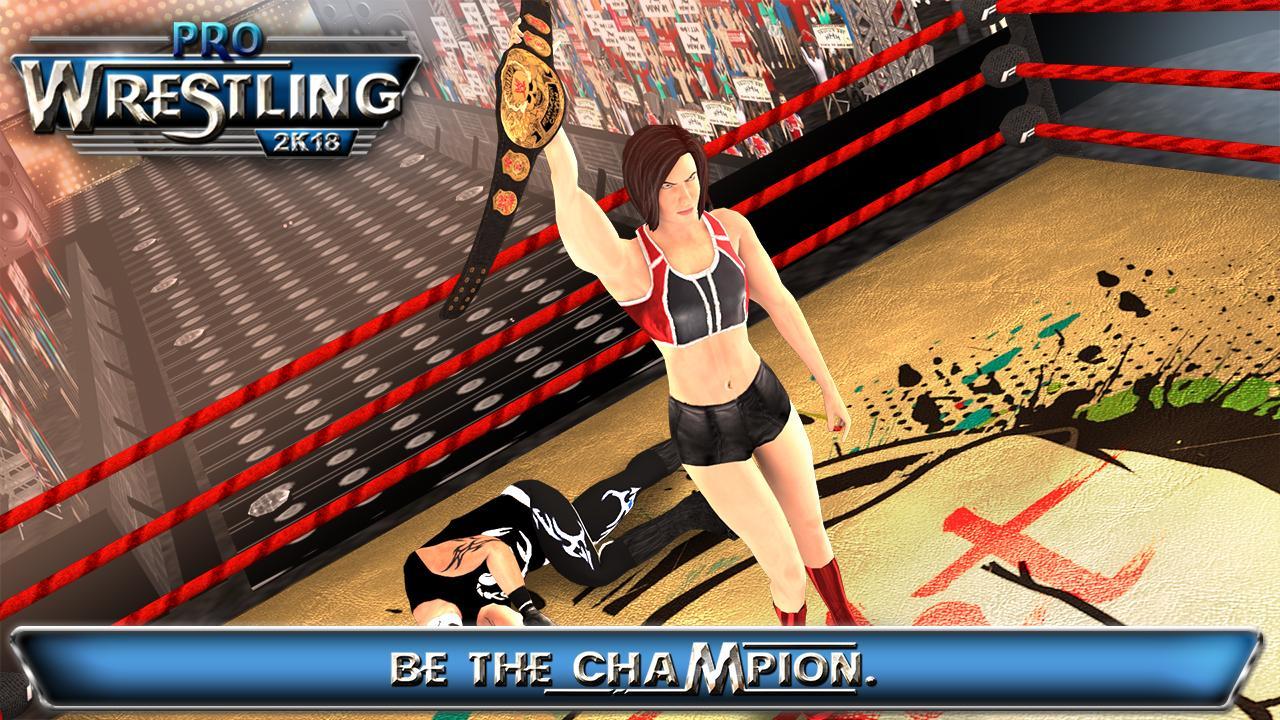 Screenshot of Pro Wrestling - Free Wrestling Games : 2K18