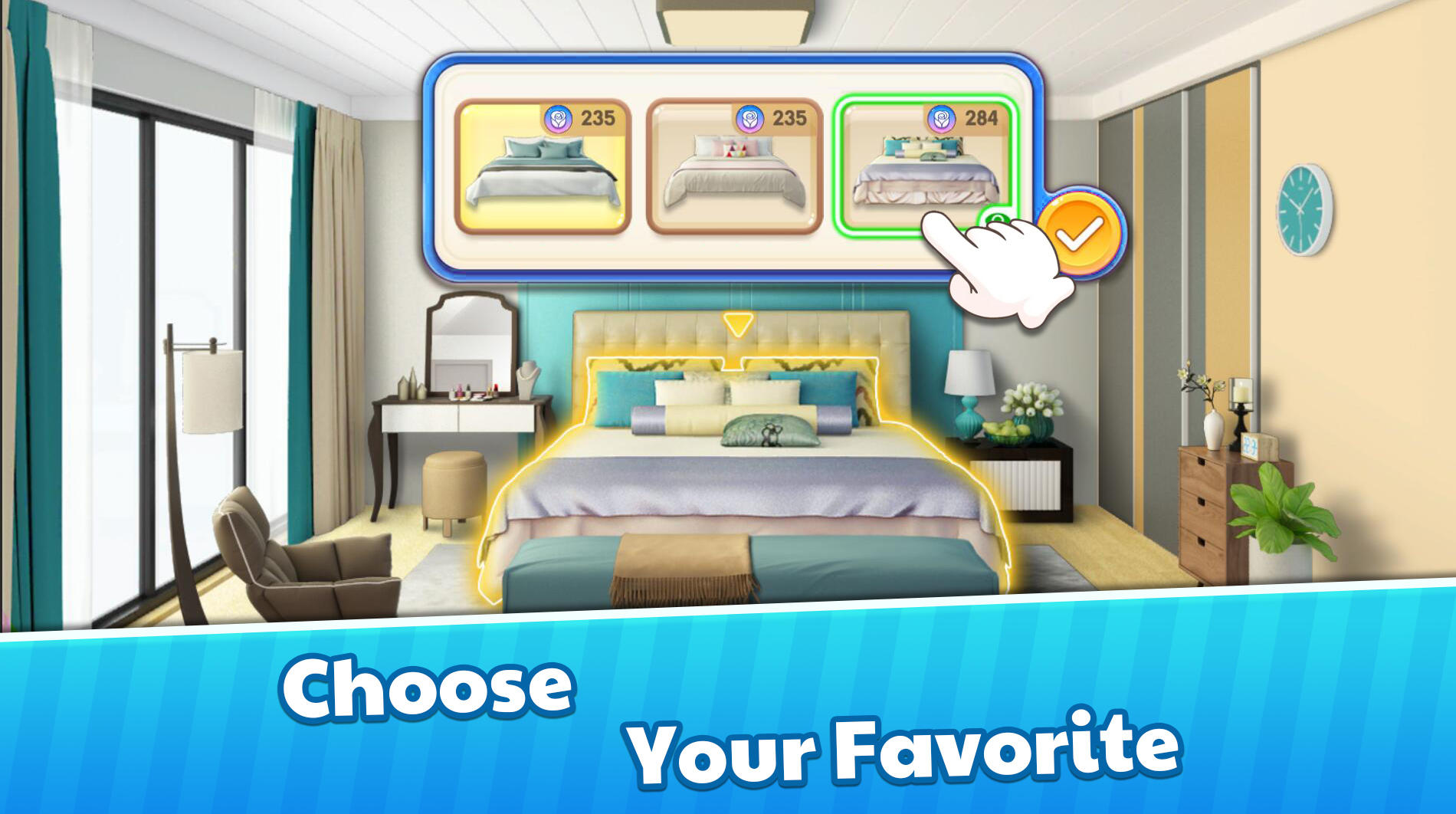 Captura de Tela do Jogo Dream Home Decor