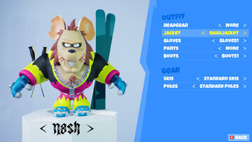 Gumball's Downhill Racing Game Screenshot