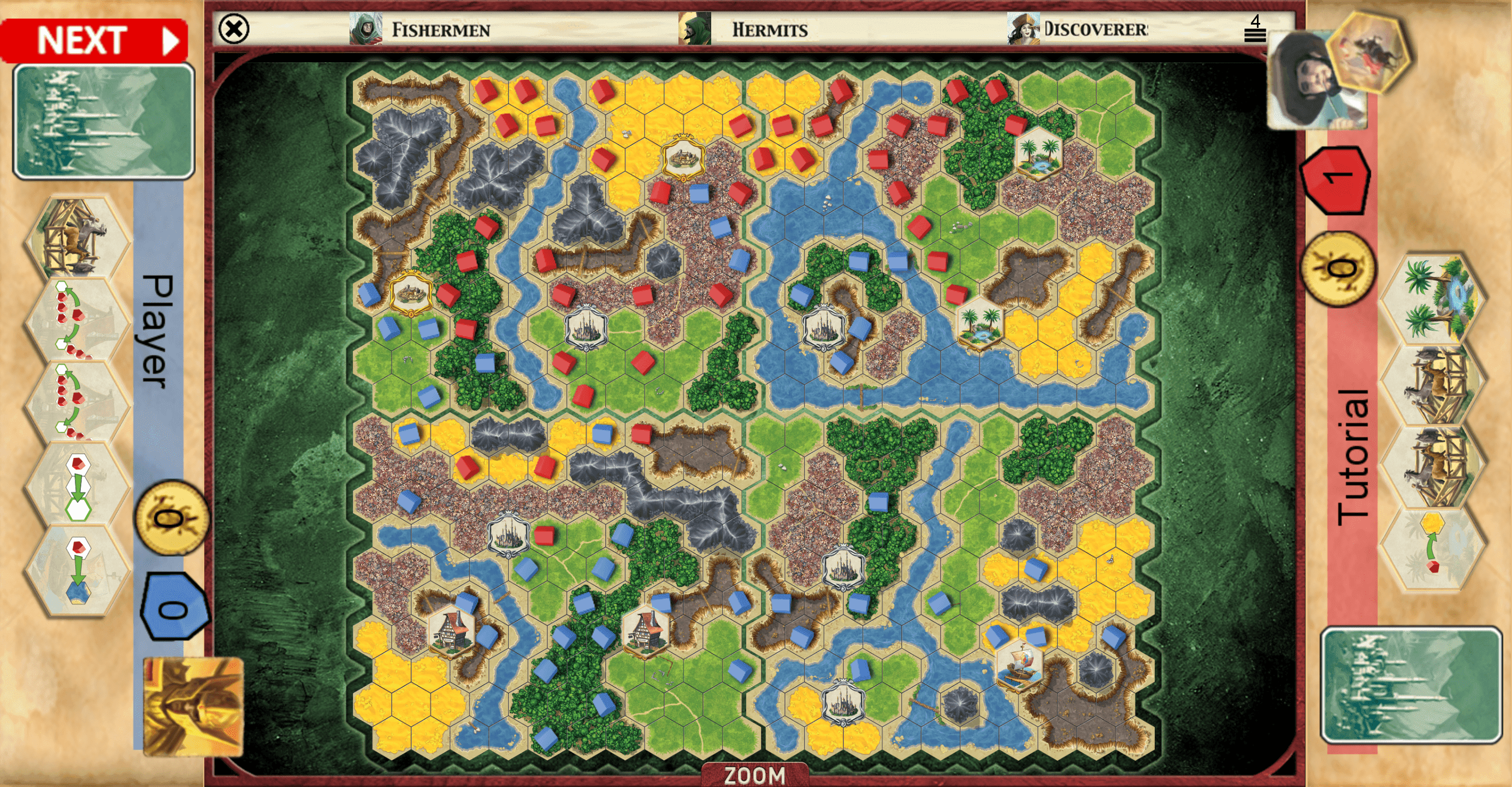 Kingdom Builder Game Screenshot