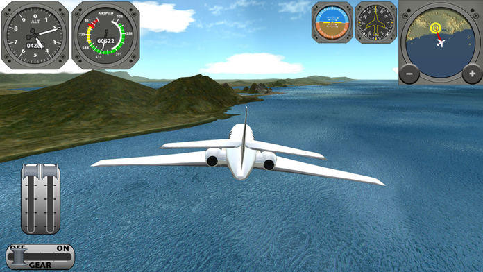 Screenshot 1 of FLIGHT SIMULATOR XTreme - 브라질 리우데자네이루 비행 