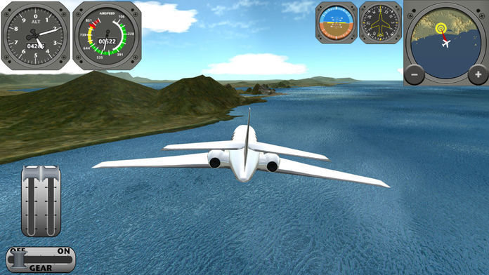 Screenshot of FLIGHT SIMULATOR XTreme - Fly Rio de Janeiro Brazil