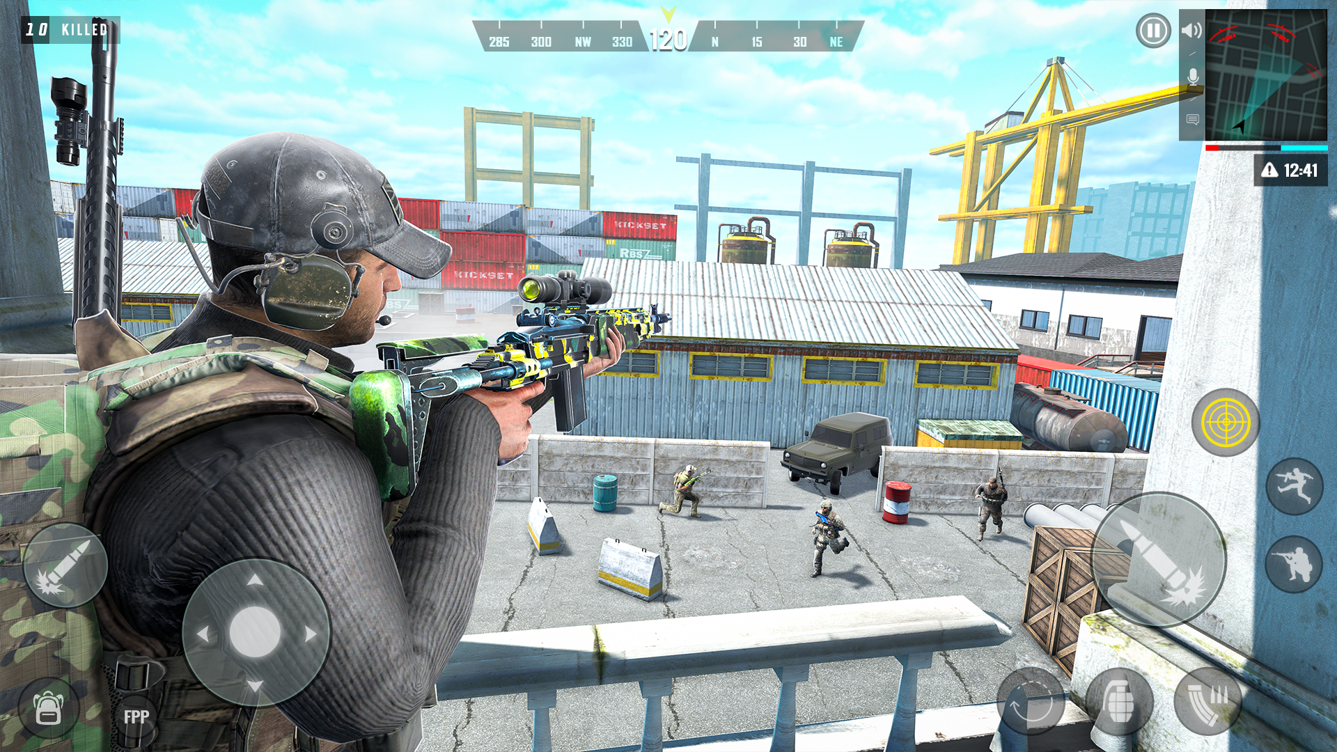 Screenshot of Gun Shooting Games Offline 3D