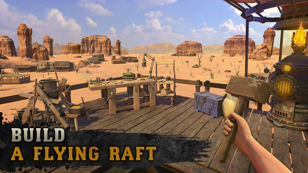 Desert Nomad x Raft Survival screenshot game