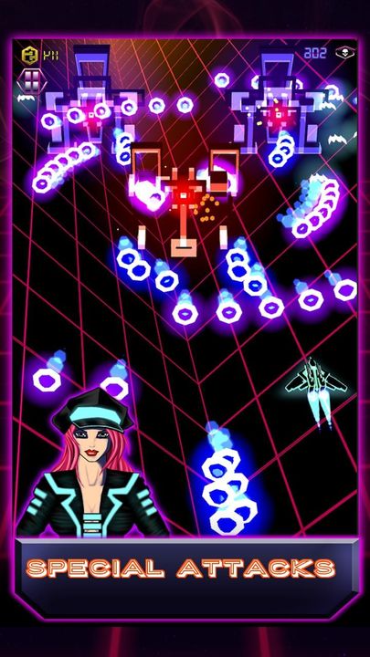 Screenshot 1 of Alien Swarm: Sky Force Squadron của Bullet Hell 1.1.1