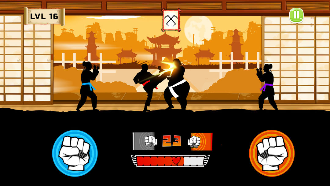 Screenshot of Karate Fighter : Real battles
