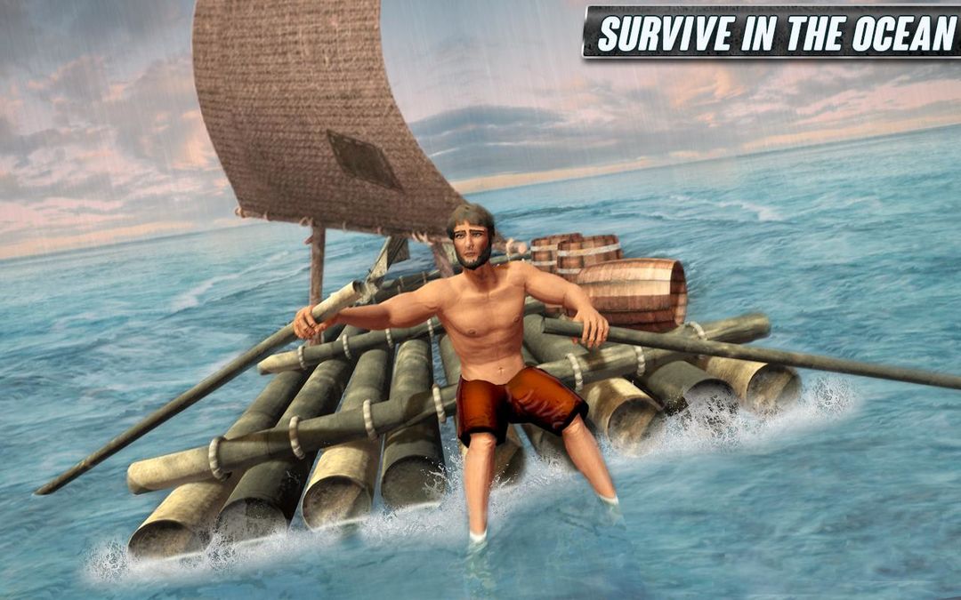 뗏목 생존 해양 탈출 게임 스크린 샷