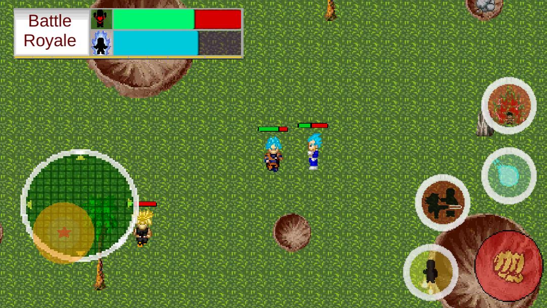 Dragon Z -  Tournment of Power Ball screenshot game