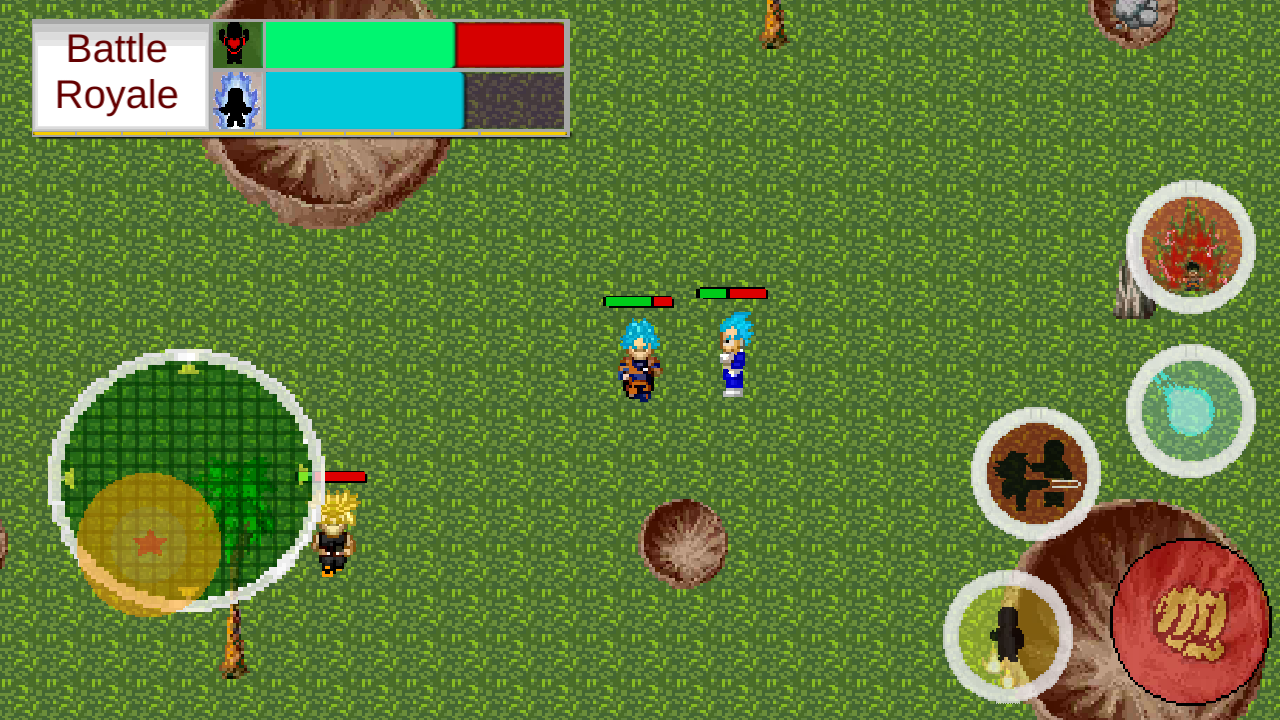 Dragon Z -  Tournment of Power Ball Game Screenshot
