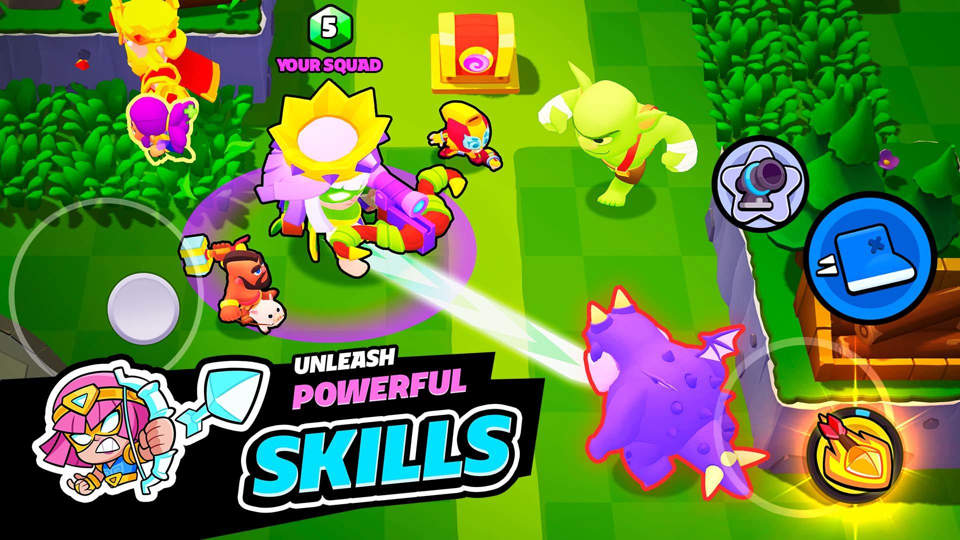 Squad Busters Game Screenshot