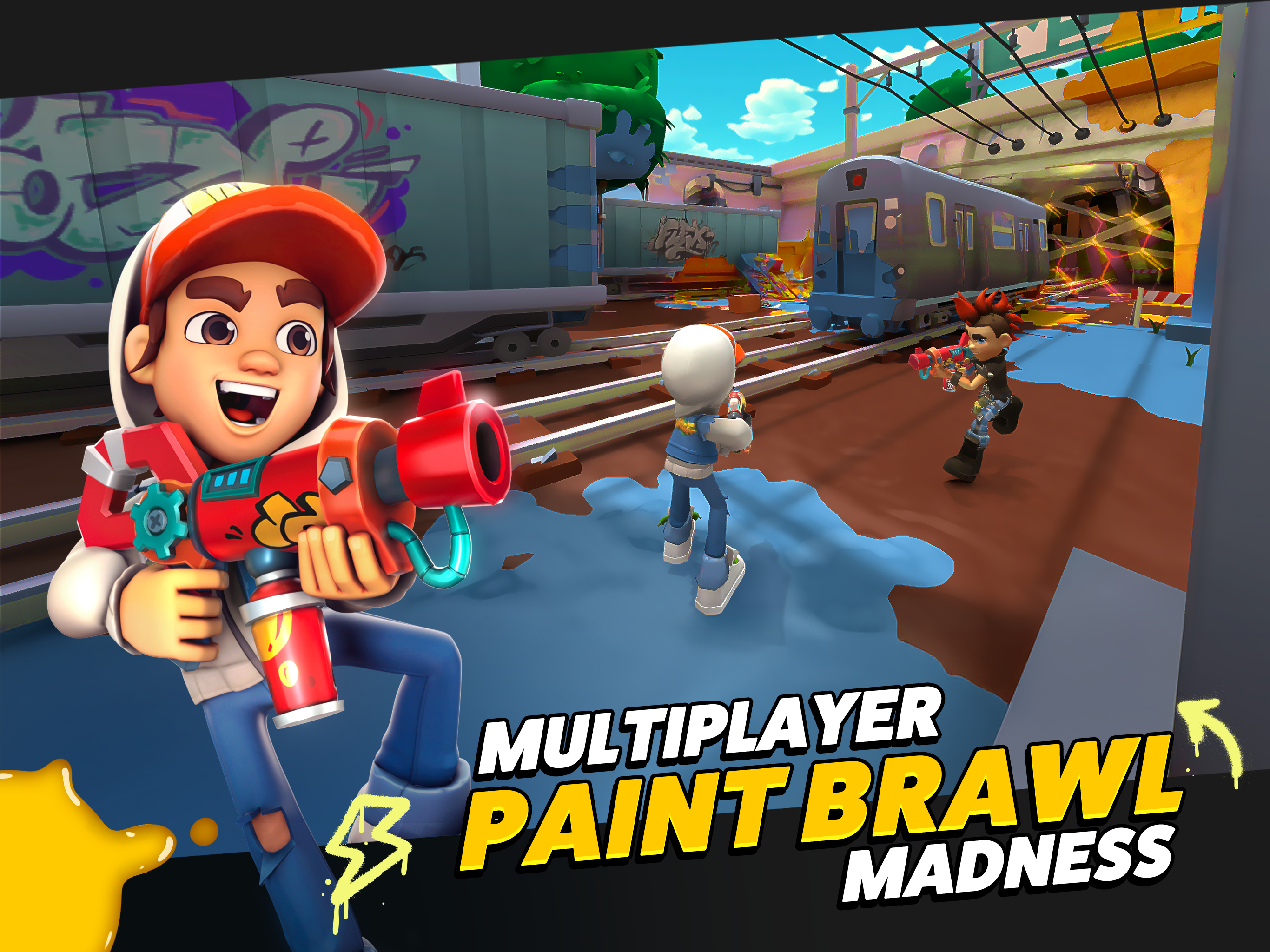 Paint Brawl Game Screenshot