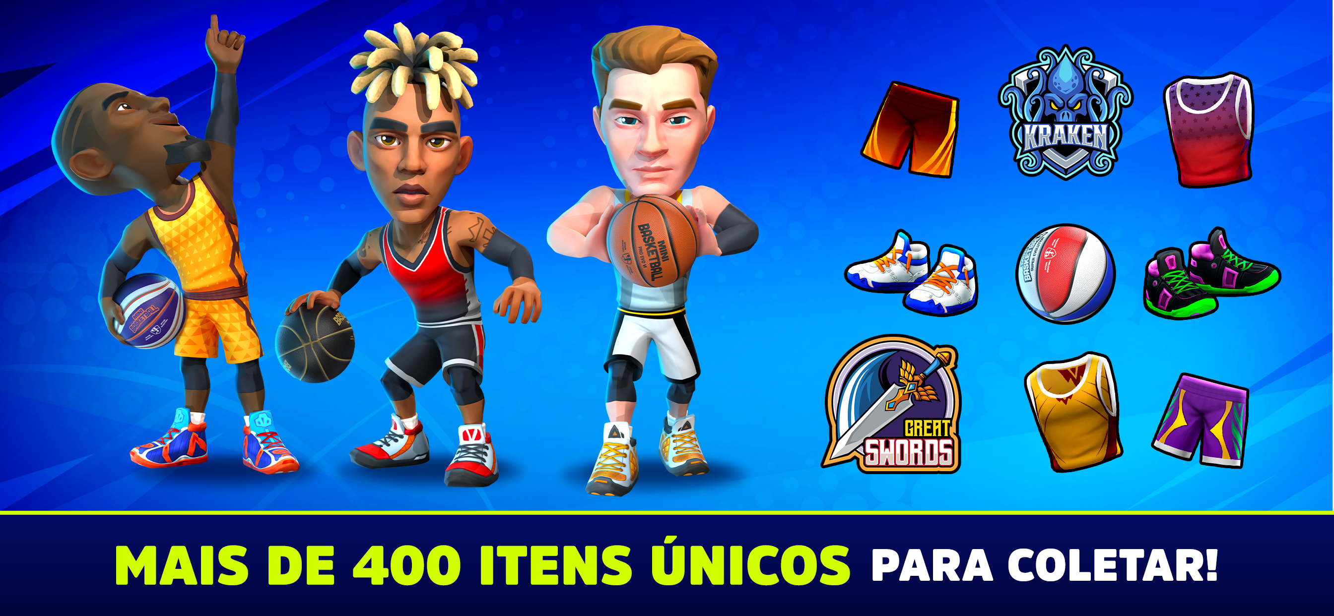 Captura de Tela do Jogo Mini Basketball