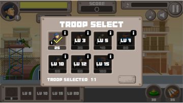 Tank War TD Game Screenshot