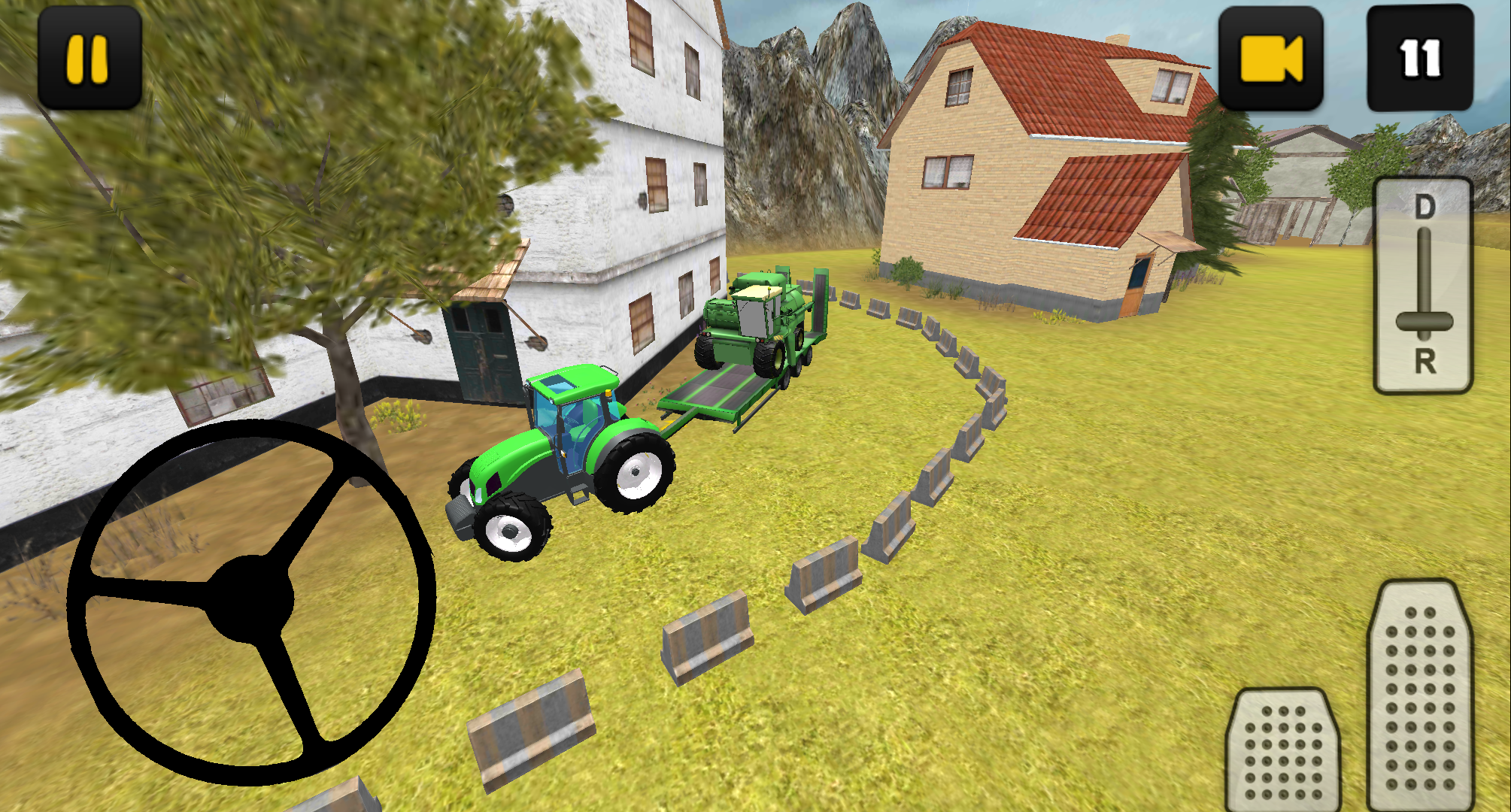 Tractor Simulator 3D: Harveste 게임 스크린샷