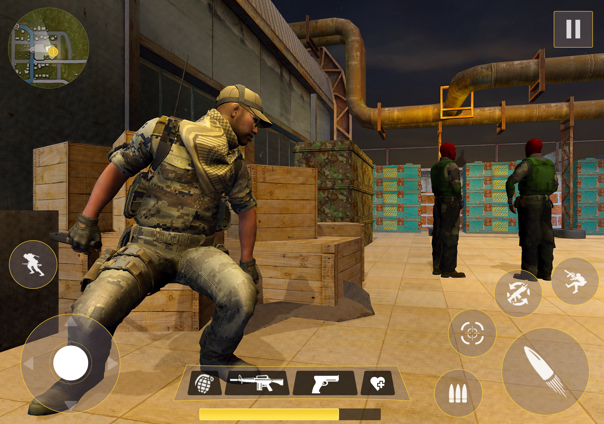 FPS Gun Commando Стрельба Мобильная версия андроид iOS апк скачать  бесплатно-TapTap