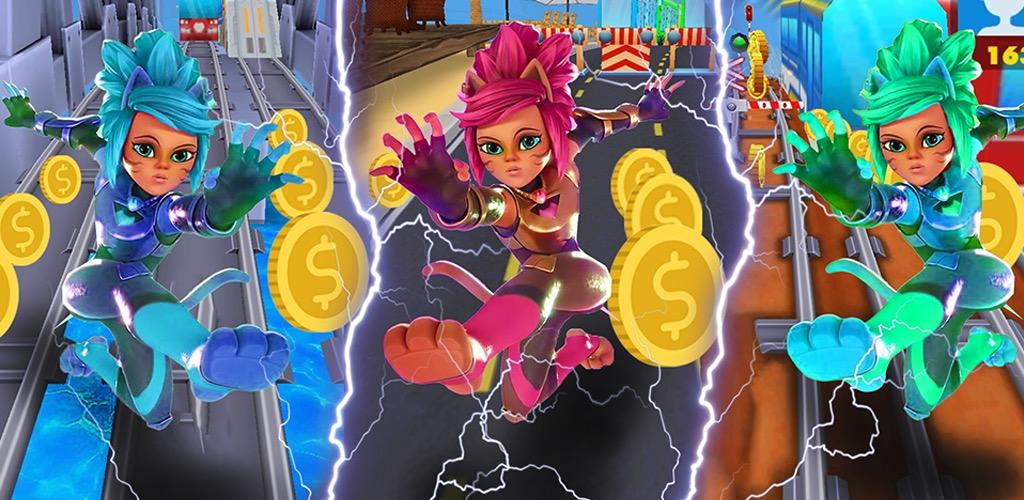 Kitti Katz Super Cat Subway screenshot