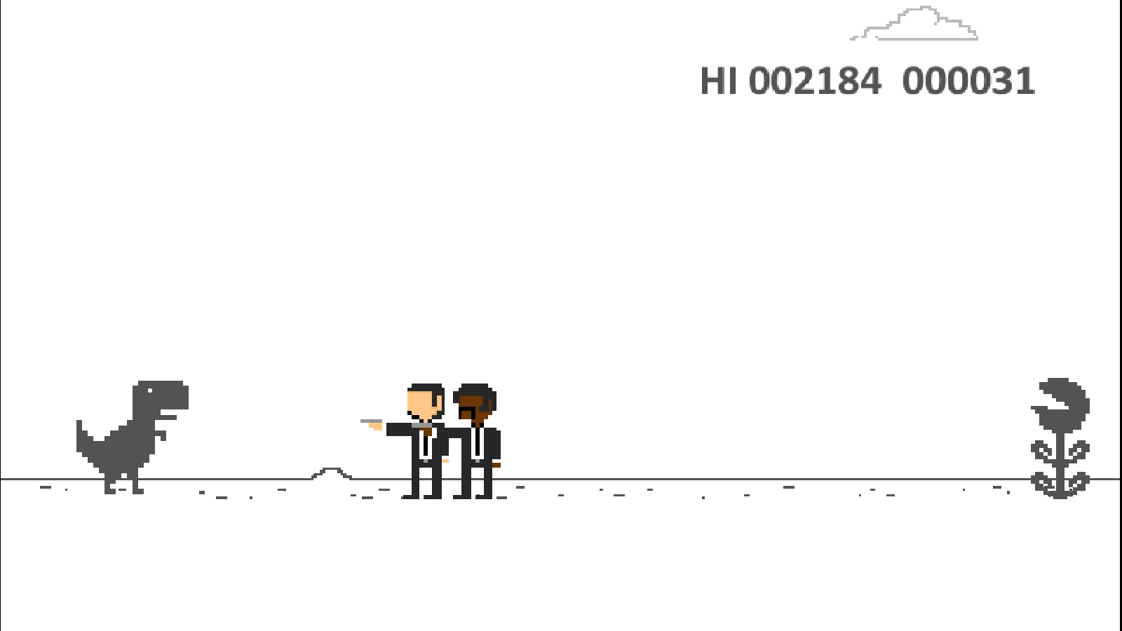 Dino T-Rex Game Screenshot