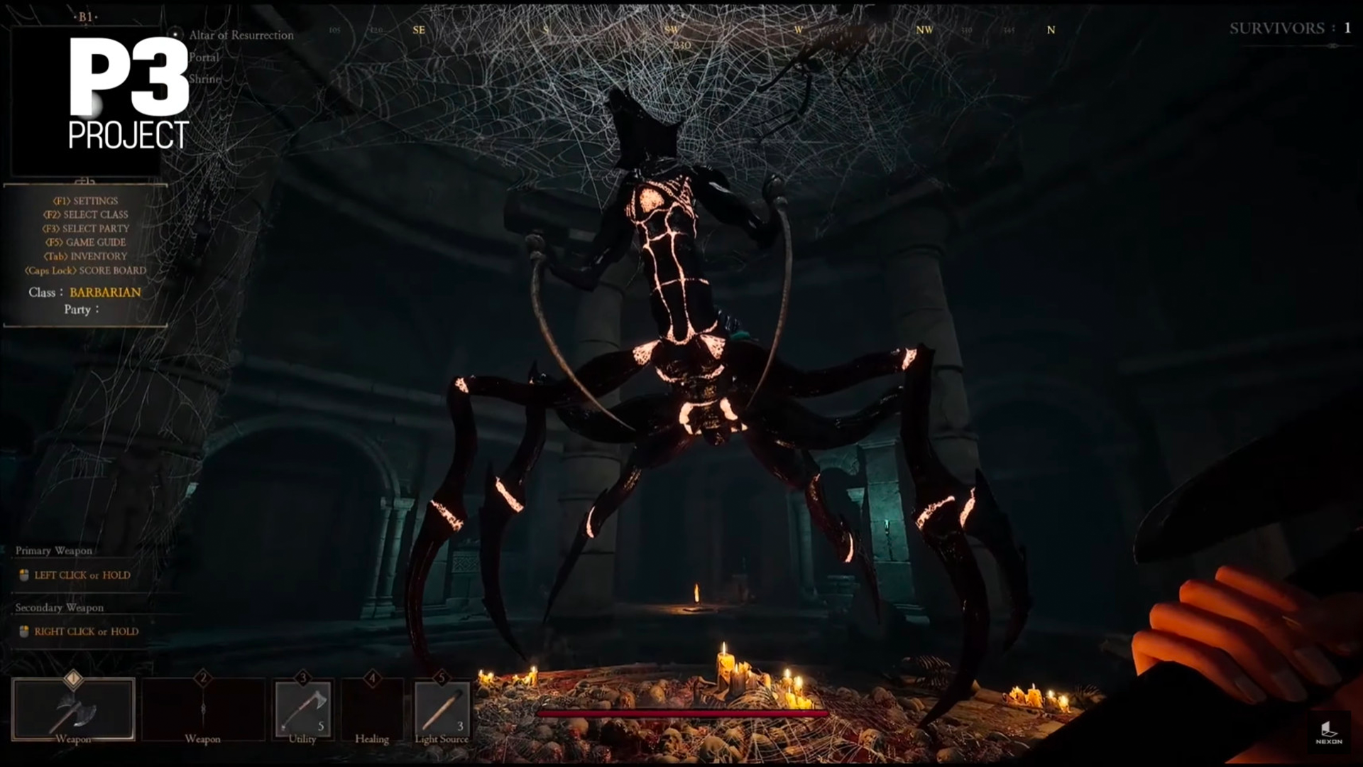 Project P3 Game Screenshot