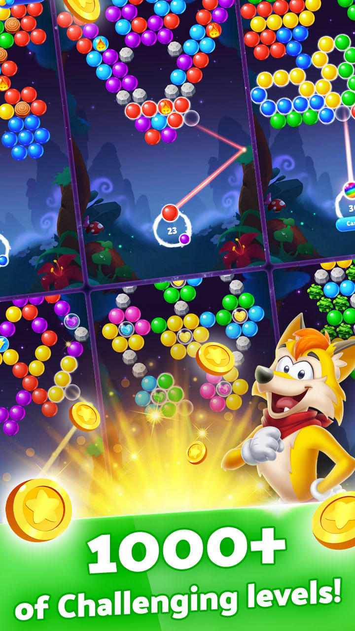 Bubble Shooter Journey Game Screenshot