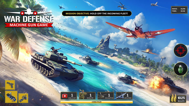 Machine Gun Base Defender Game War Defense Machine Gun Game for Android/iOS - TapTap