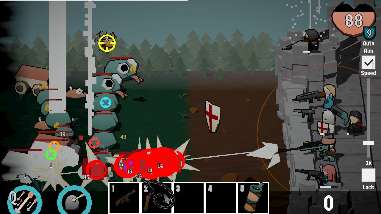 The Wall Mustn't Fall Game Screenshot