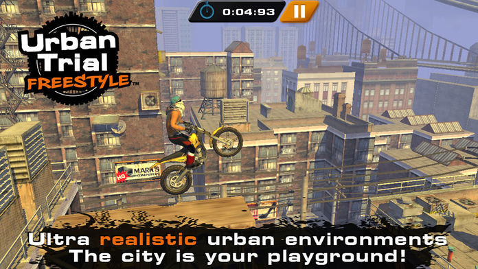 Urban Trial Freestyle ภาพหน้าจอเกม
