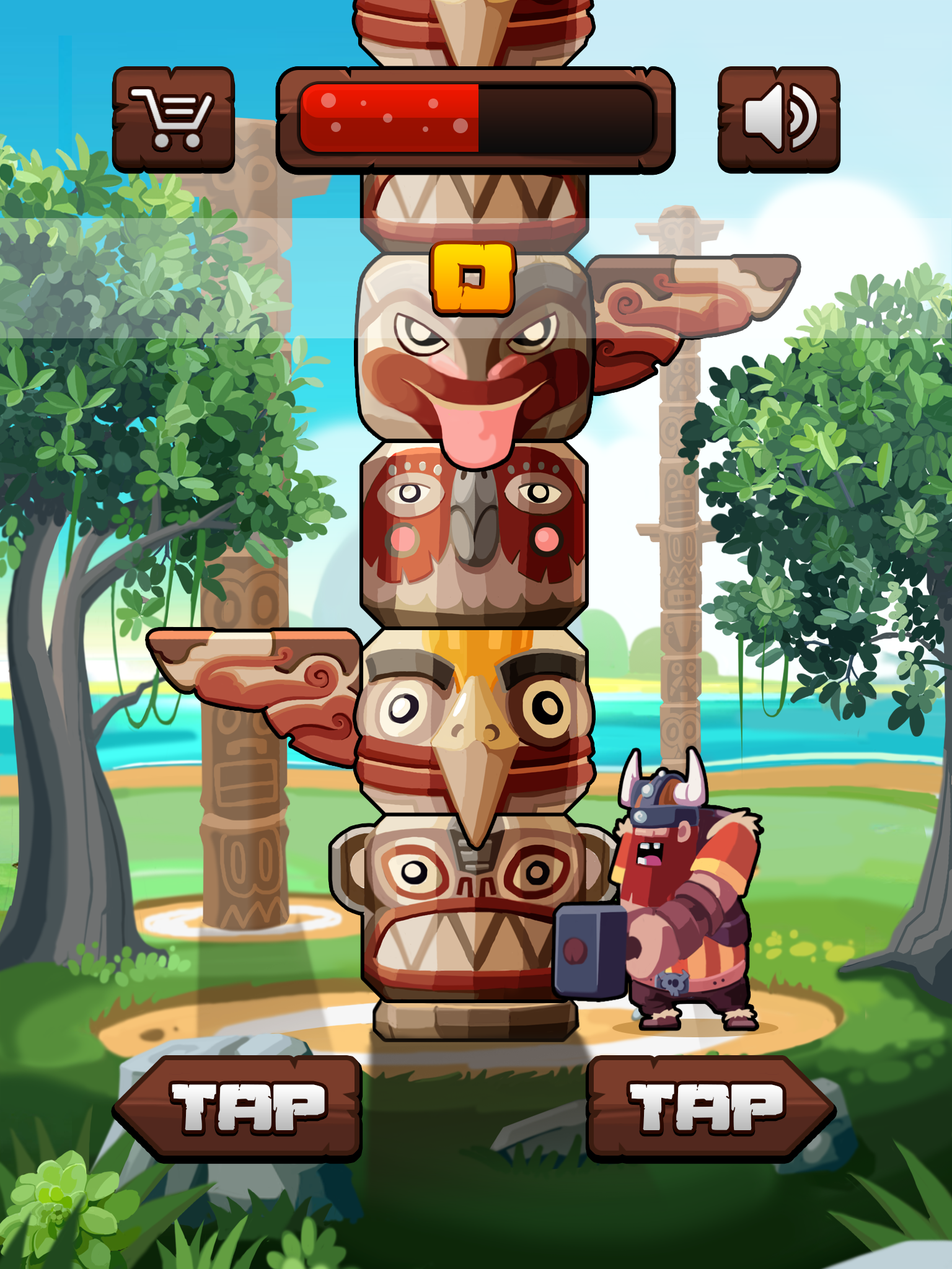 Totem Smash ภาพหน้าจอเกม