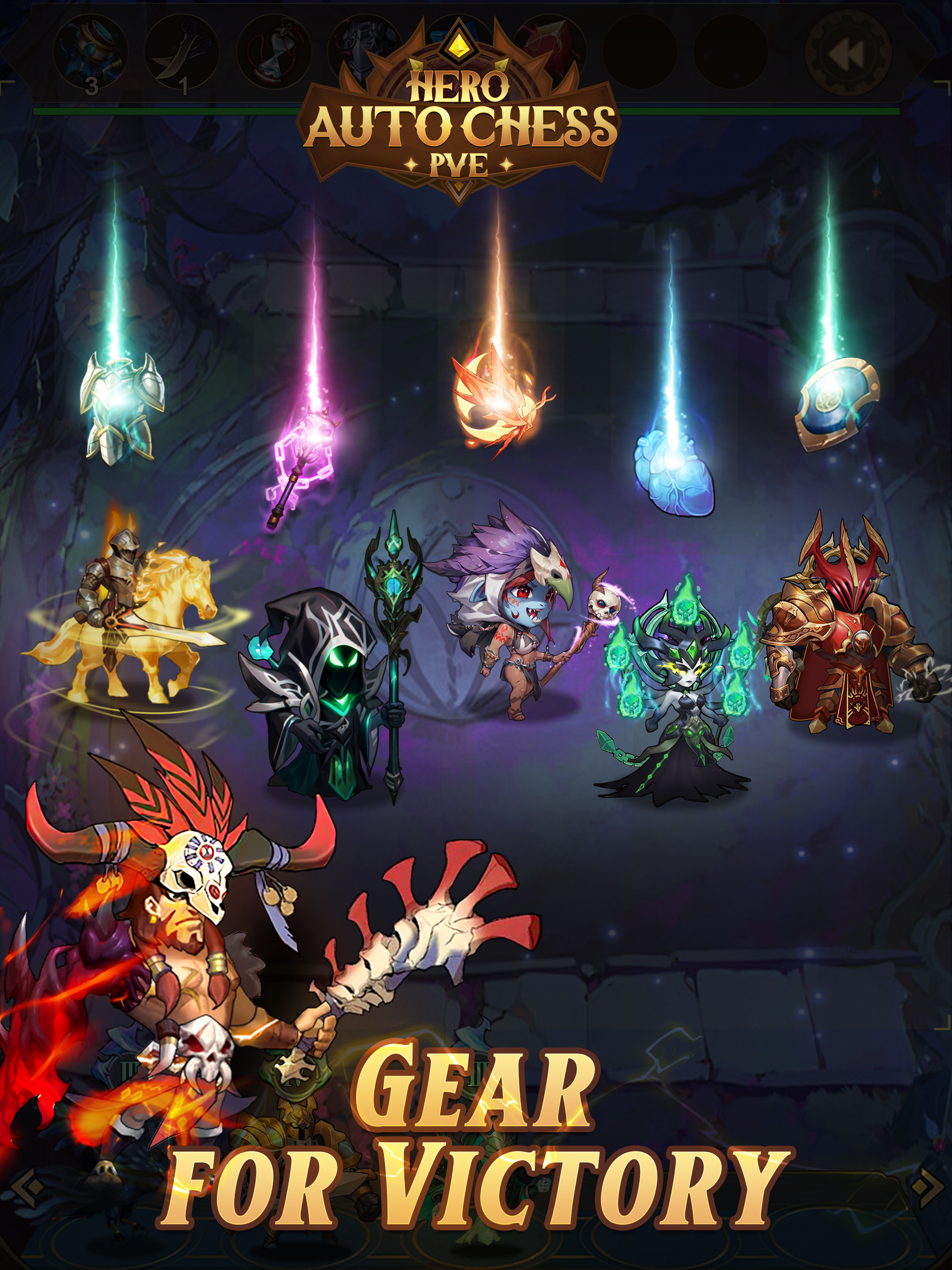 Hero Auto Chess: PVE Game Screenshot