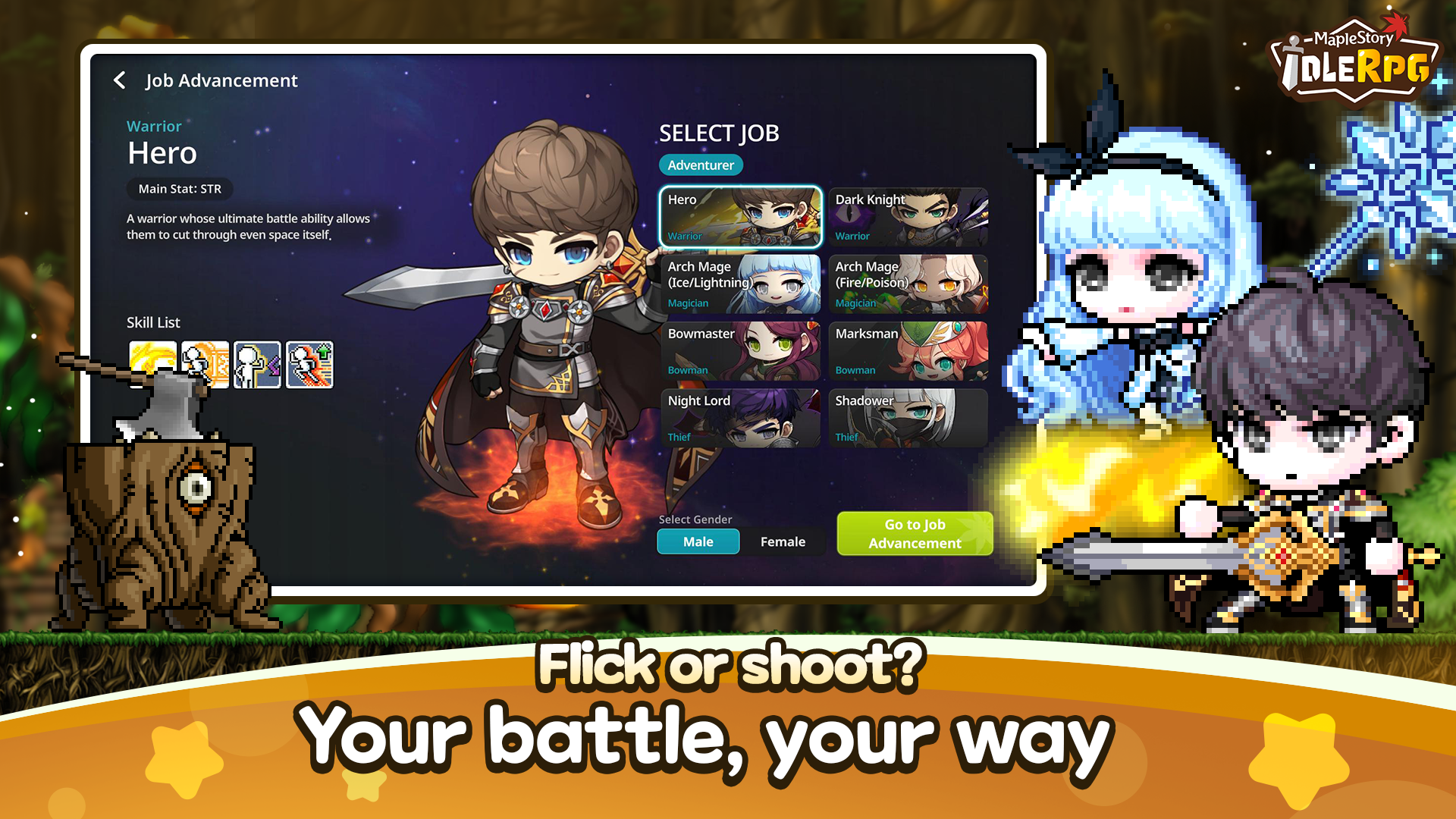 MapleStory : Idle RPG ภาพหน้าจอเกม