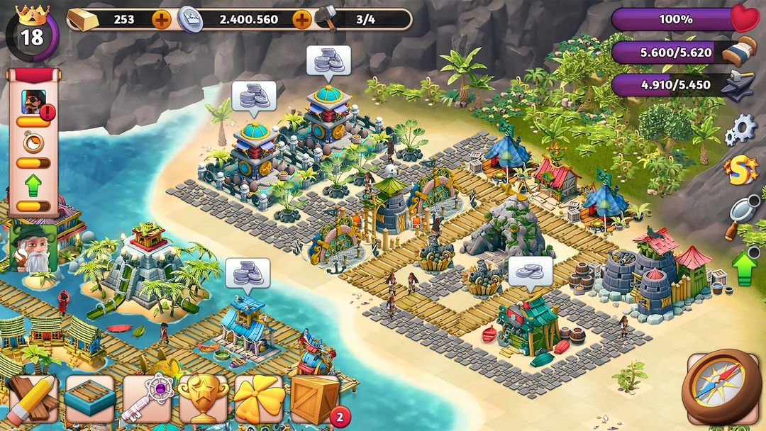 Fantasy Island Sim: Fun Forest 게임 스크린 샷