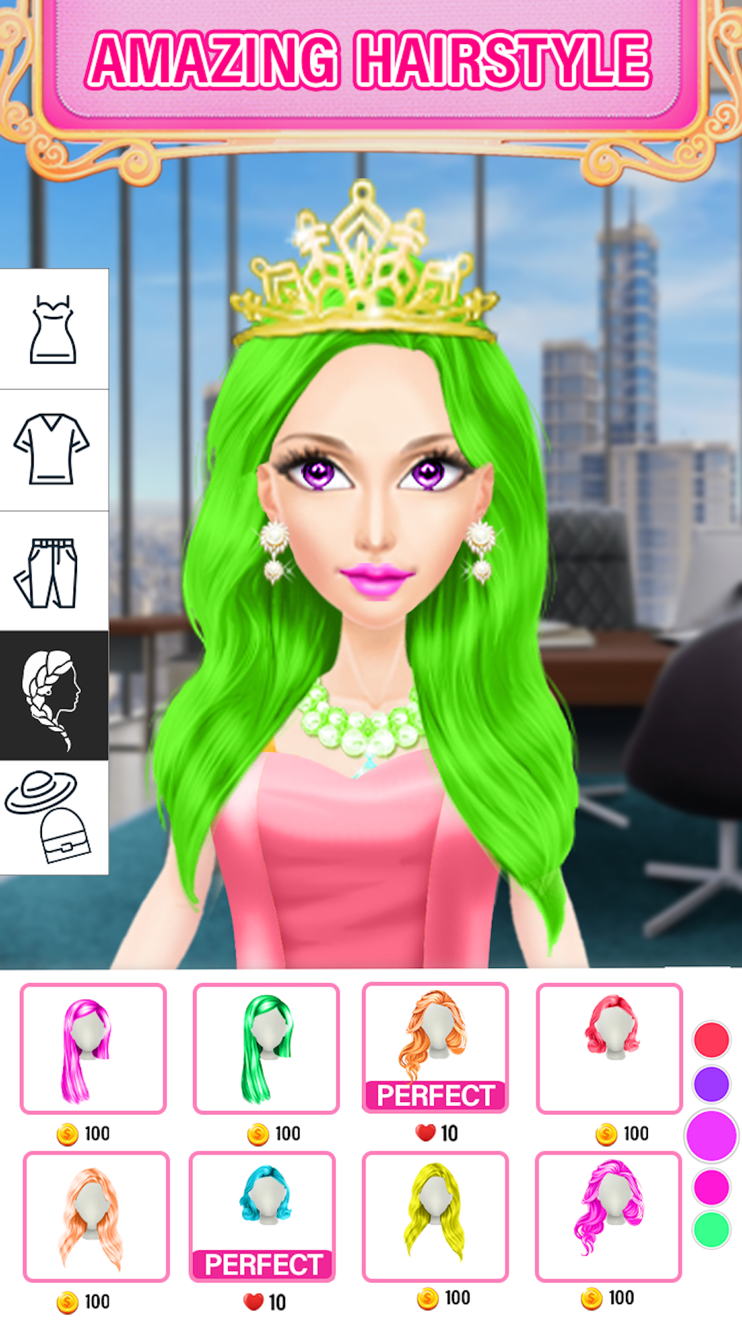 Cuplikan Layar Game Dressup Battle Fashion Contest