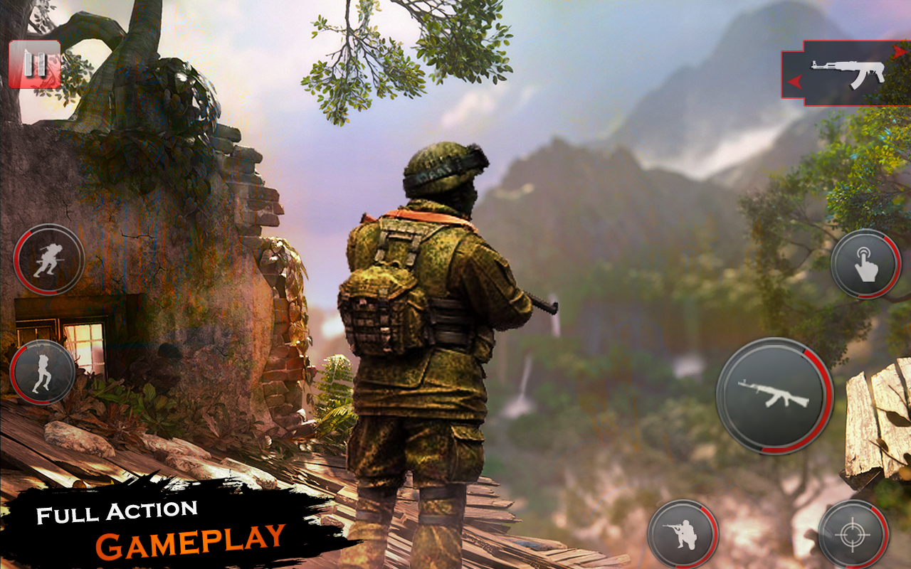 Sniper Cover Operation: FPS Shooting Games 2019 Game Screenshot