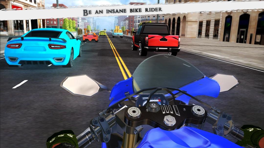 Screenshot of Bike Highway Rider